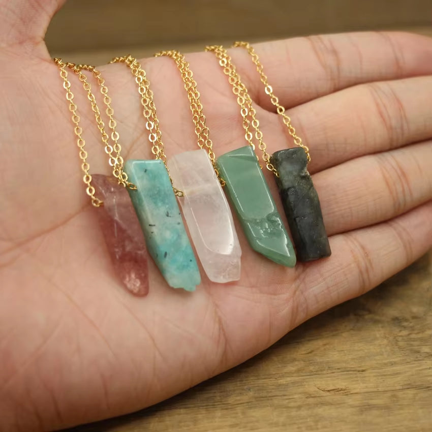 Raw Stone Necklace