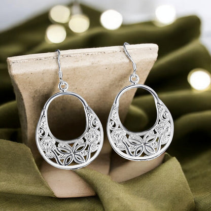 Silver Vintage Earrings