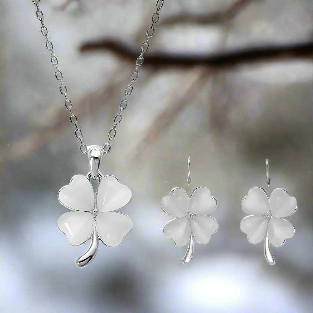 New Arrival Clover Opal Necklace Hot Sell Necklaces Nickel Free Elegant Women Jewelry