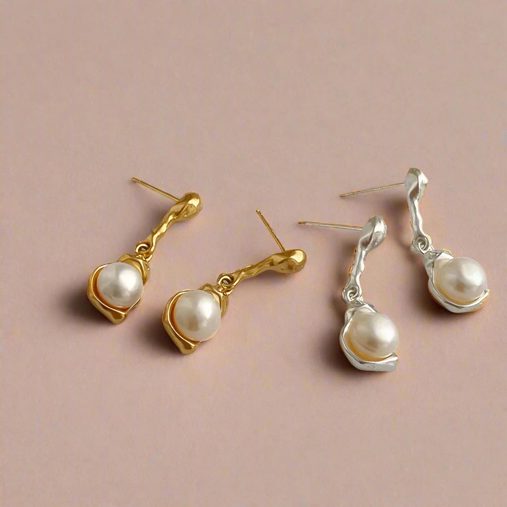 Statement Pearl Earrings