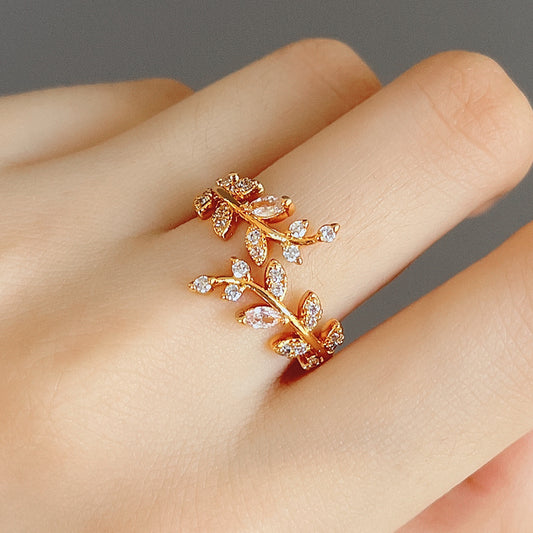 Autumn Leaf Ring